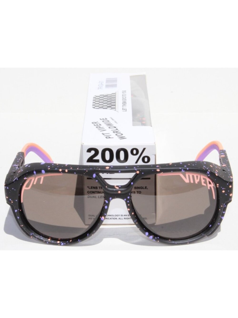 PIT VIPER The Naples POLARIZED Exciters Sunglasses/Safety Glasses ANSI Z87+ NEW
